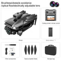 2025 nuevo M66 Drone HD Control remoto plegable con cámara y pantalla 5G FPV cámara Quadcopter Motor sin escobillas RC Quadcopter
