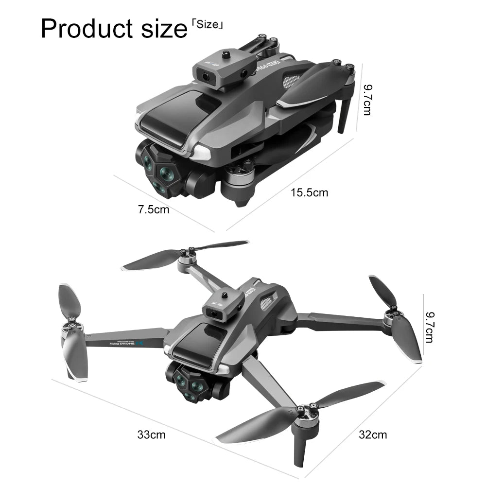 2025 nuevo M66 Drone HD Control remoto plegable con cámara y pantalla 5G FPV cámara Quadcopter Motor sin escobillas RC Quadcopter